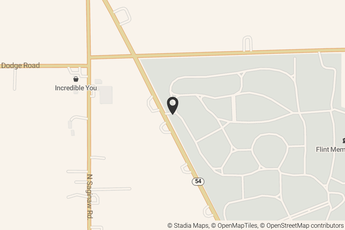 Map with location marker