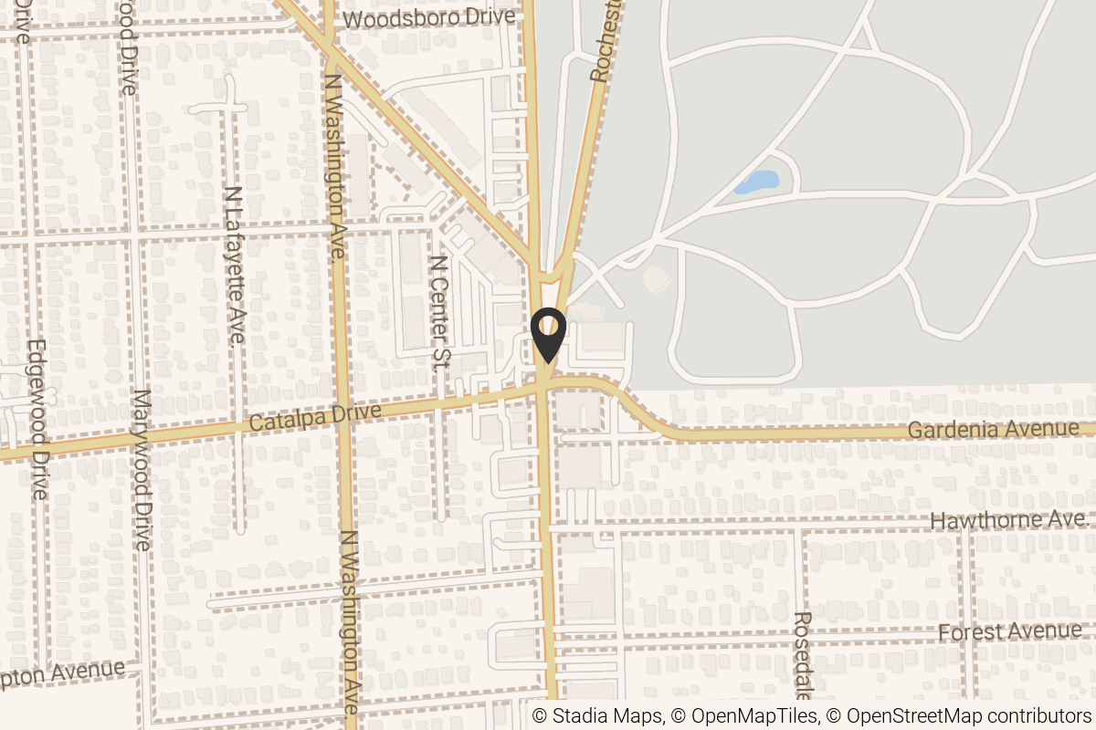 Map with location marker