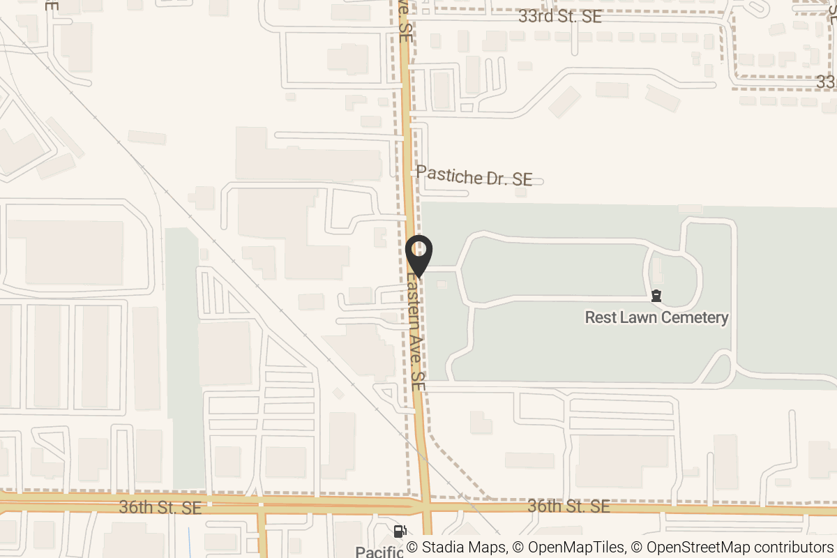 Map with location marker