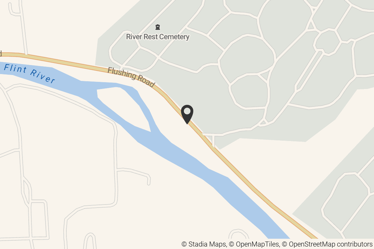 Map with location marker