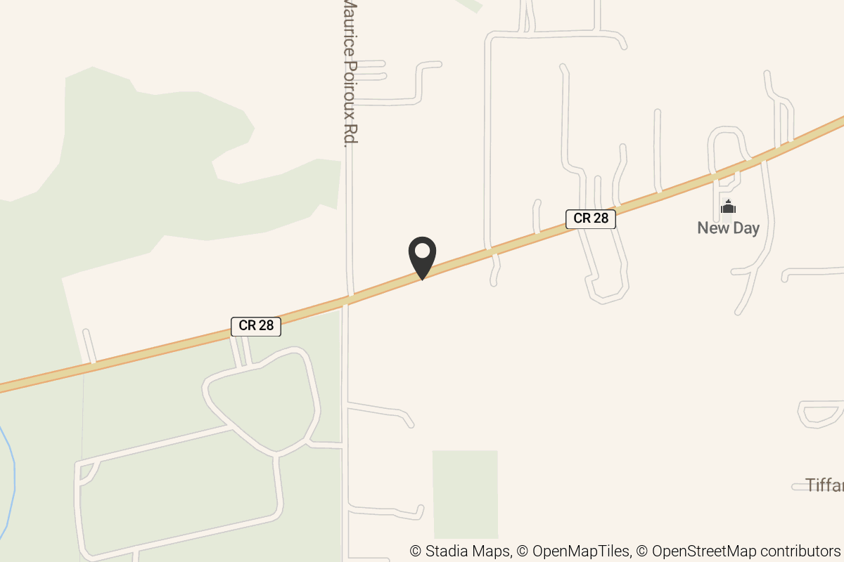 Map with location marker