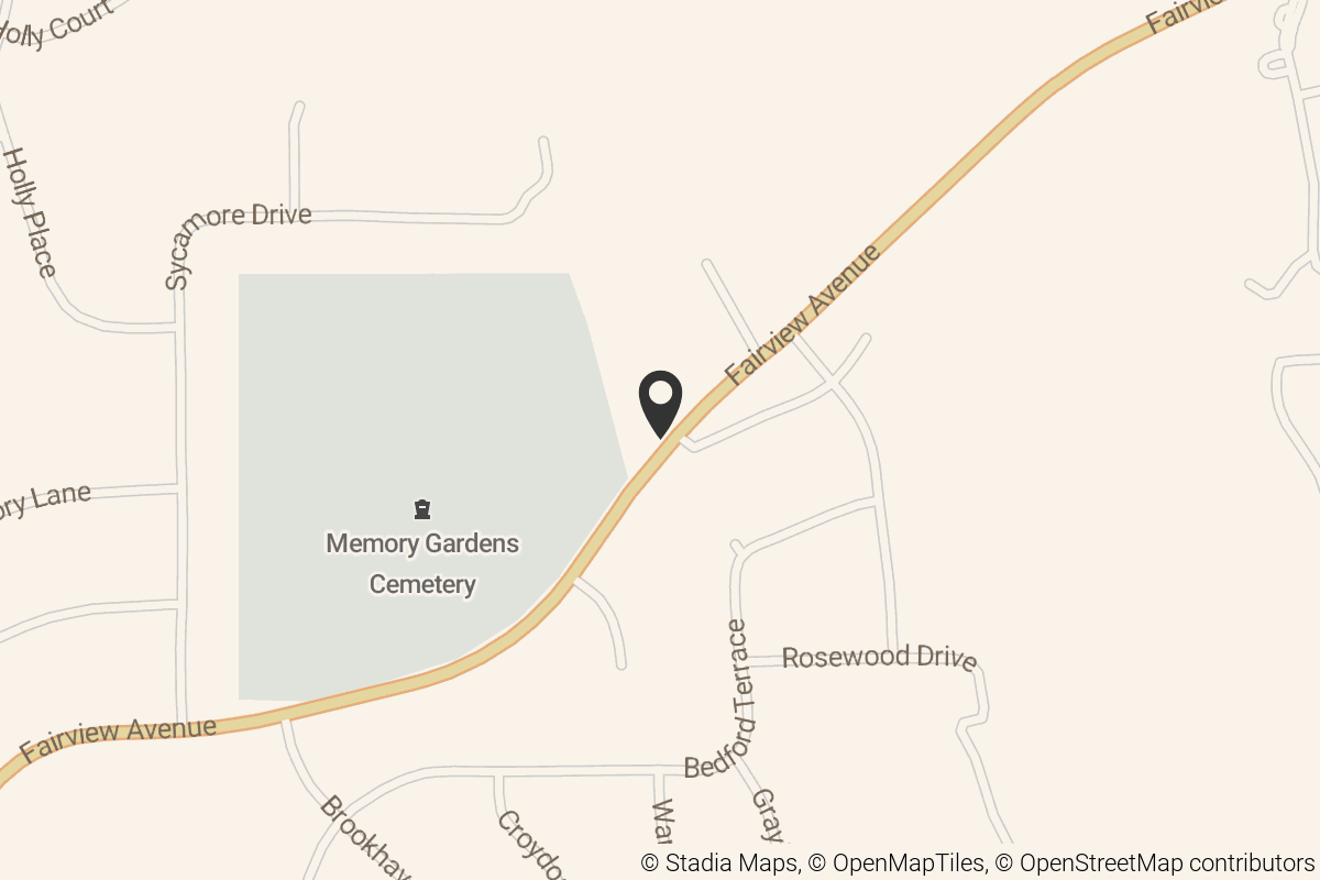 Map with location marker