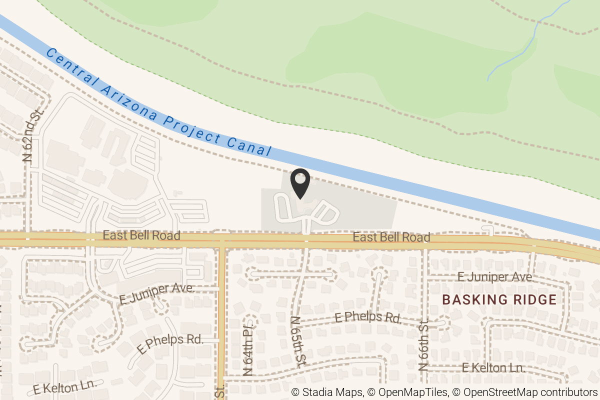 Map with location marker