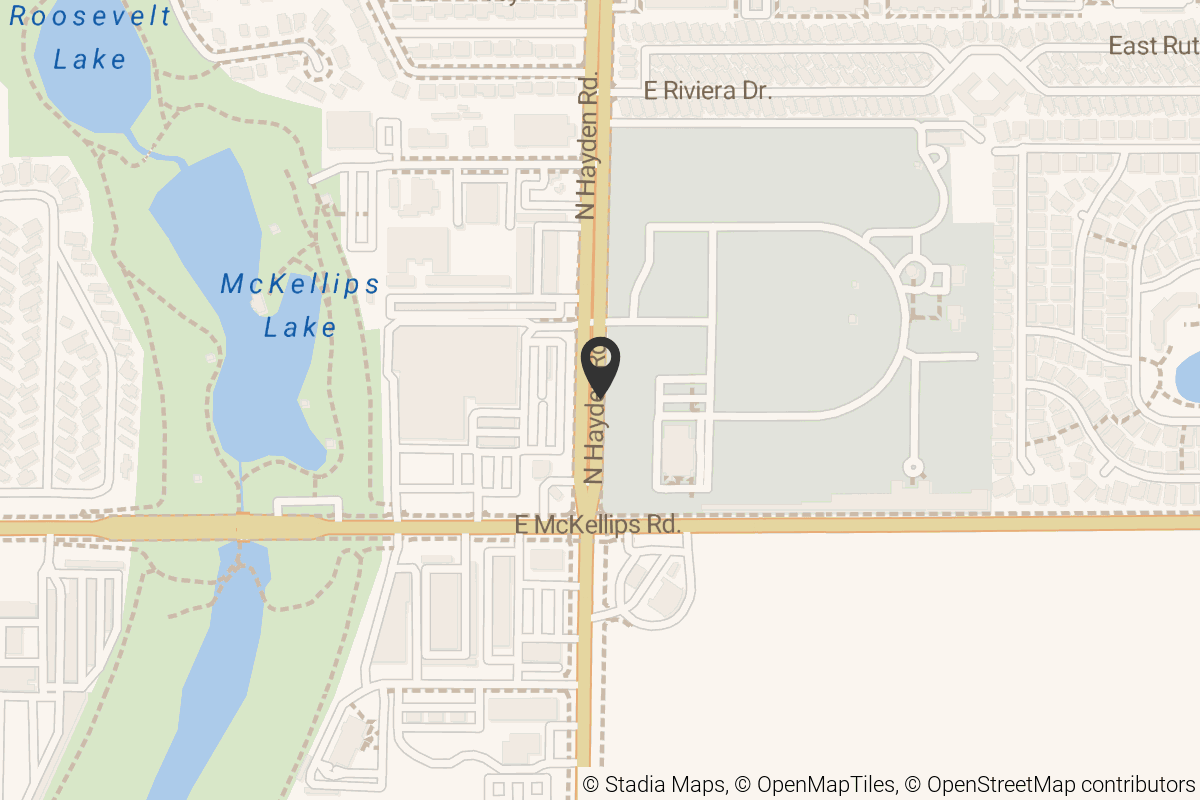 Map with location marker