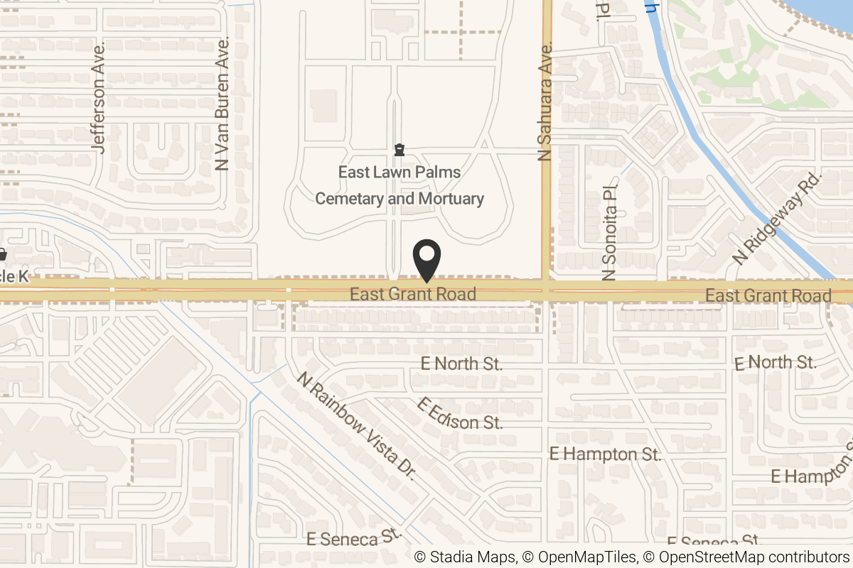 Map with location marker