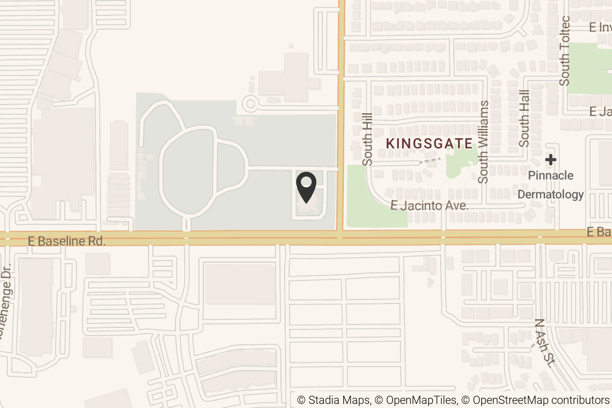 Map with location marker