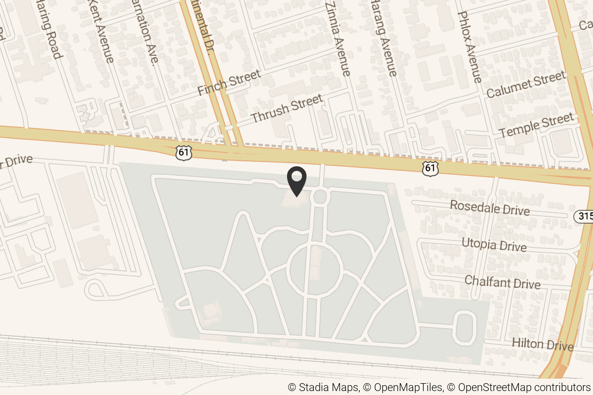 Map with location marker