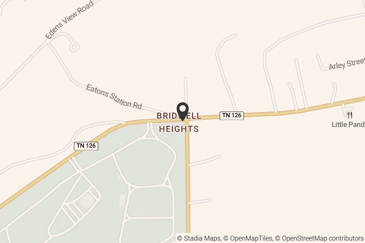 Map with location marker