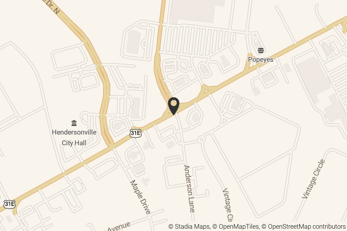 Map with location marker