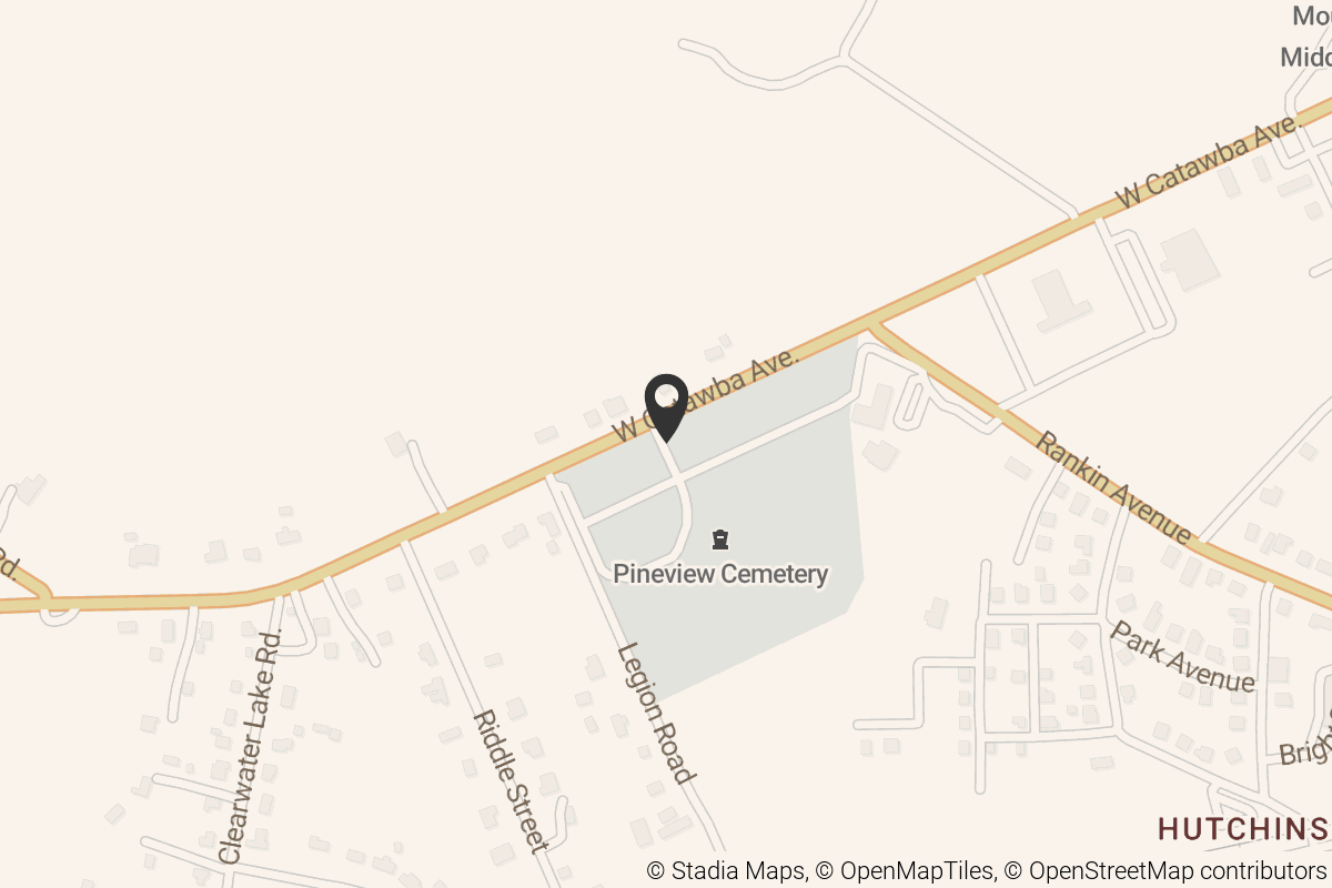 Map with location marker