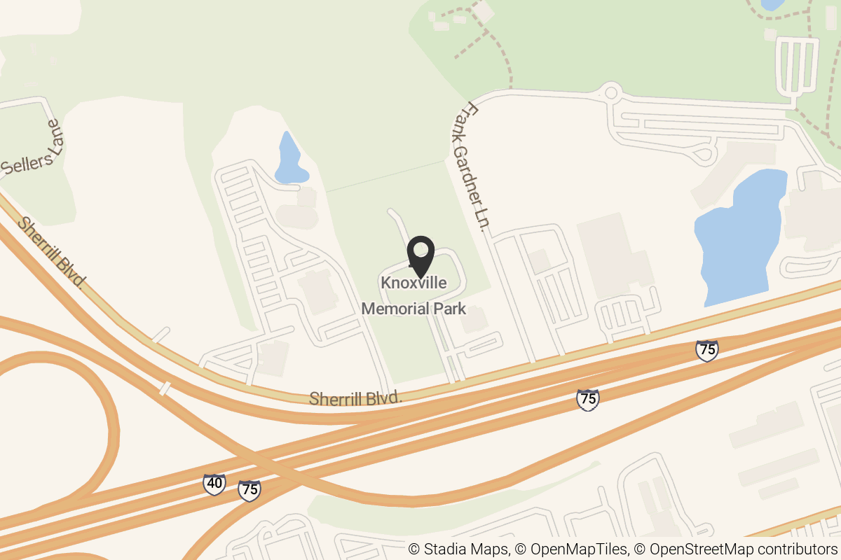 Map with location marker