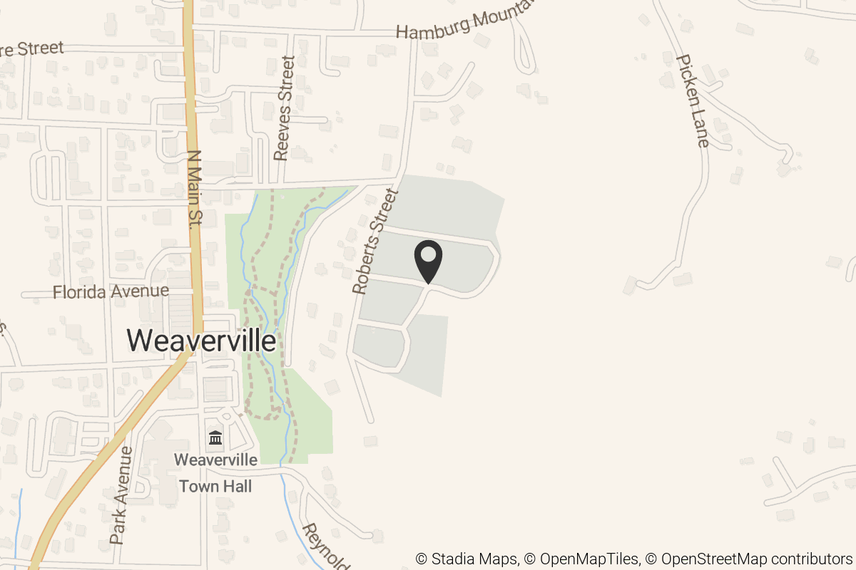 Map with location marker