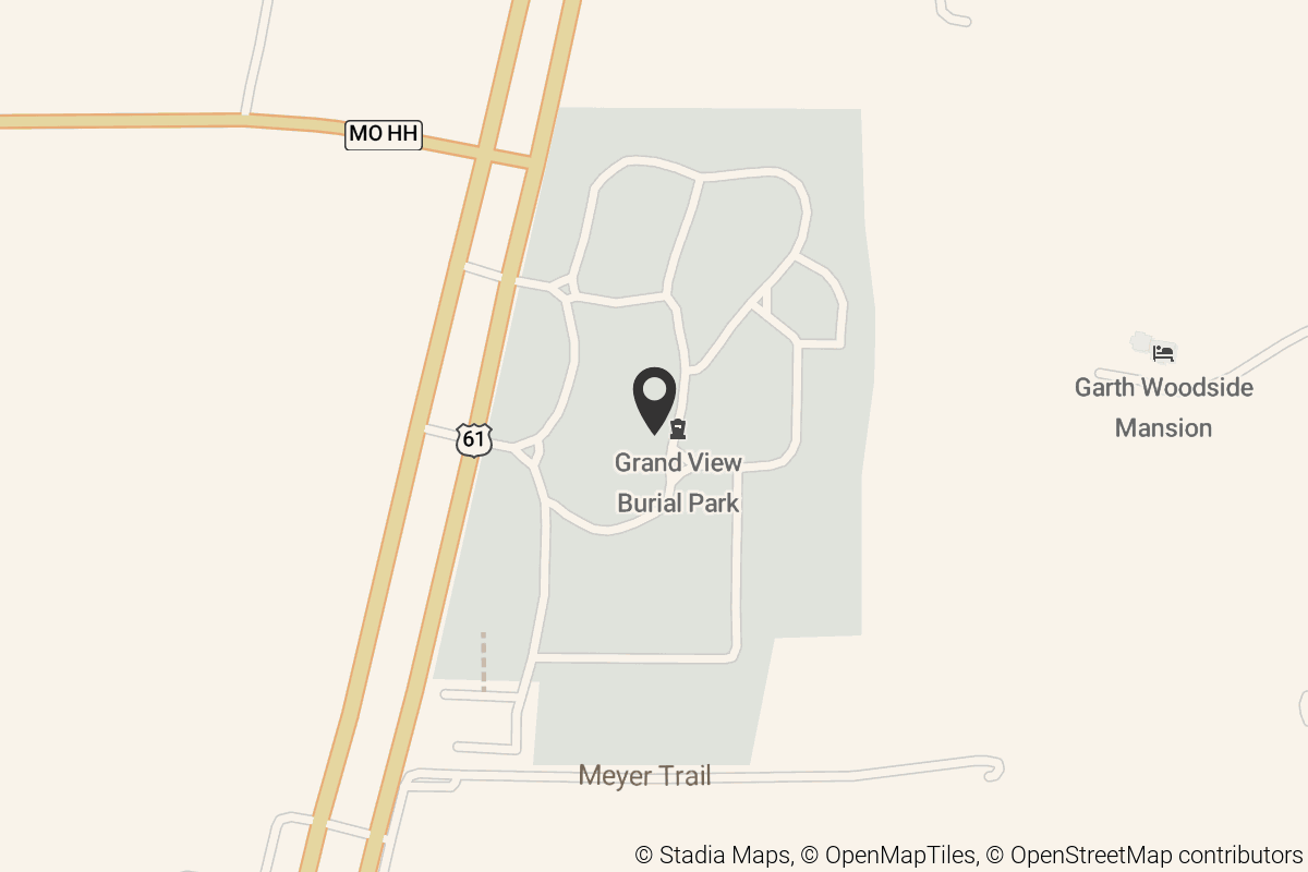 Map with location marker