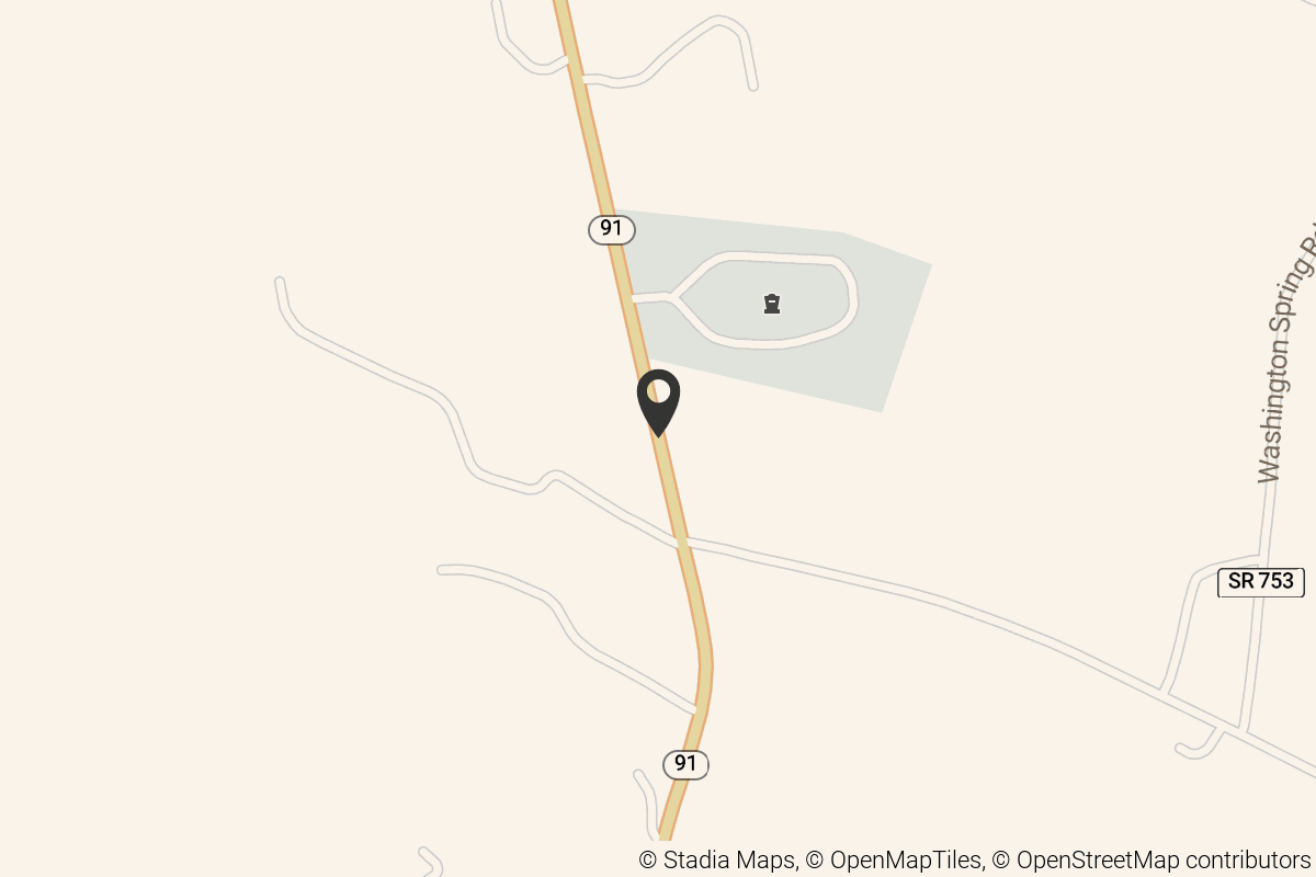 Map with location marker