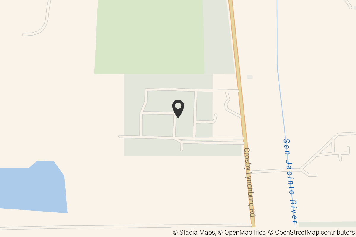 Map with location marker