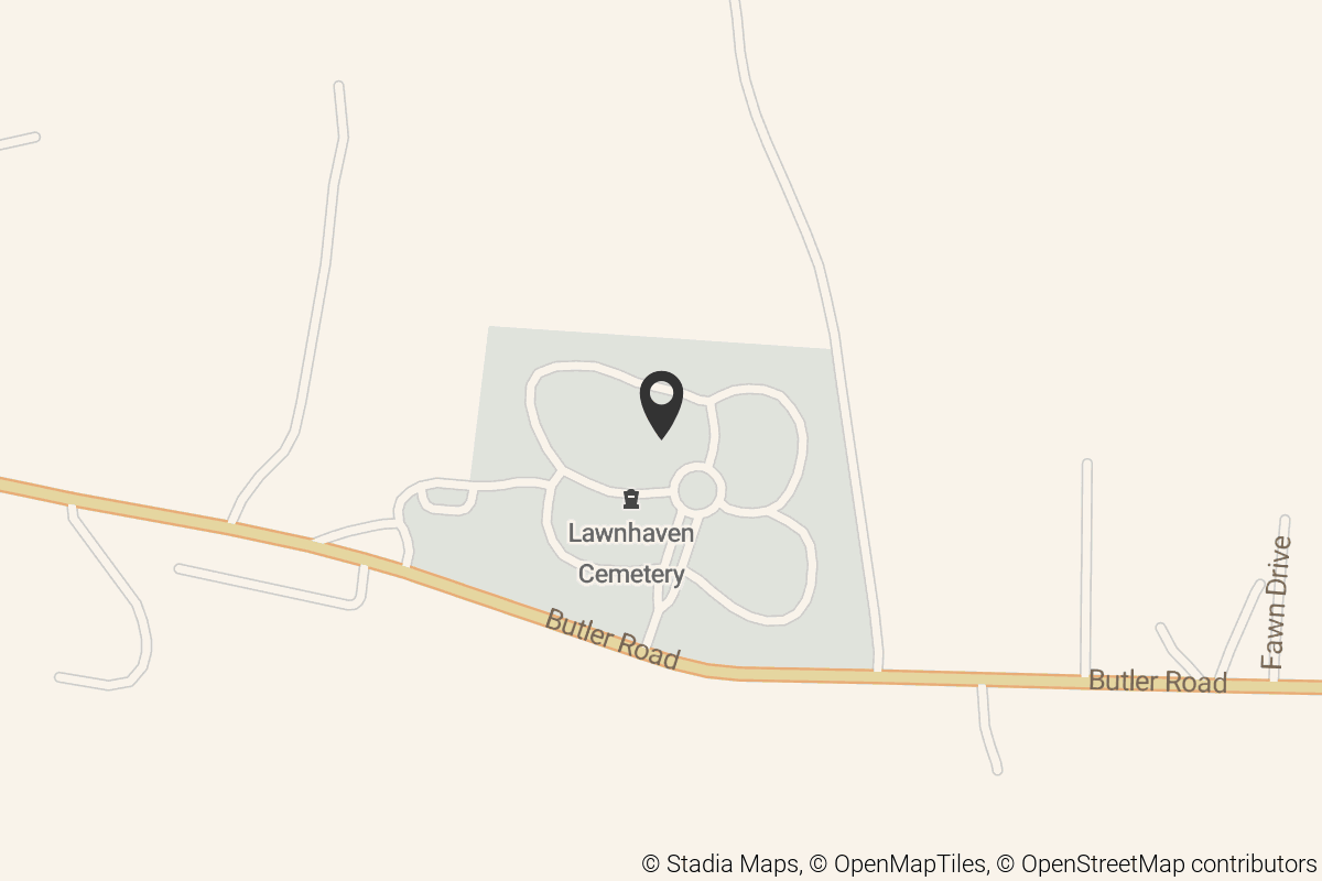 Map with location marker