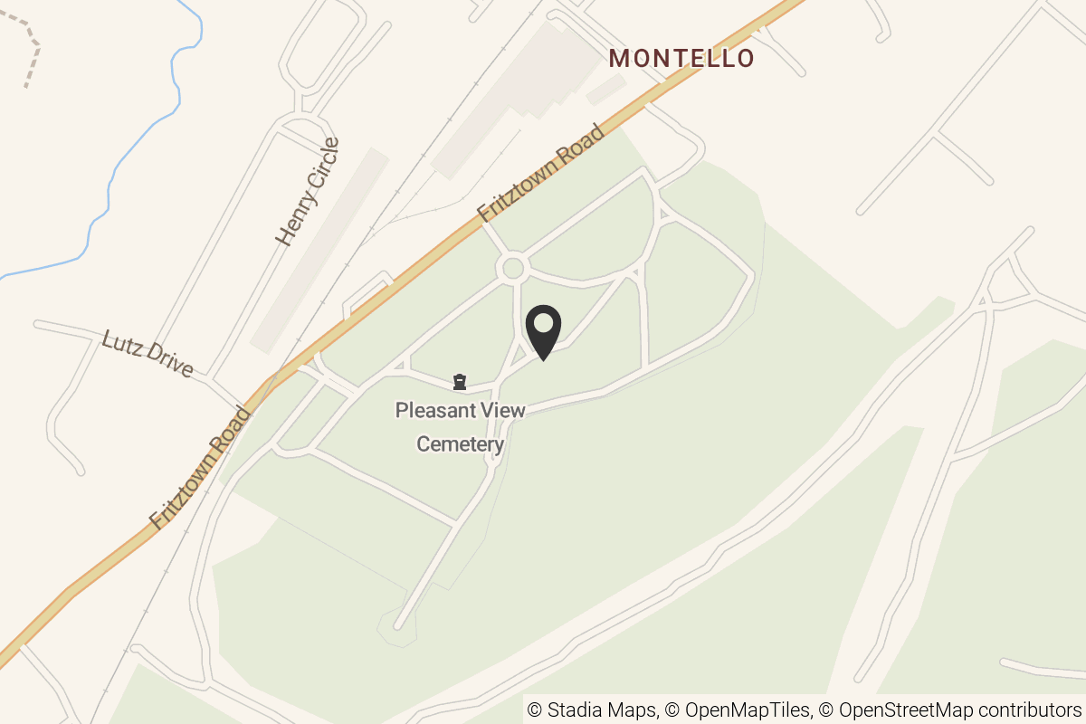 Map with location marker