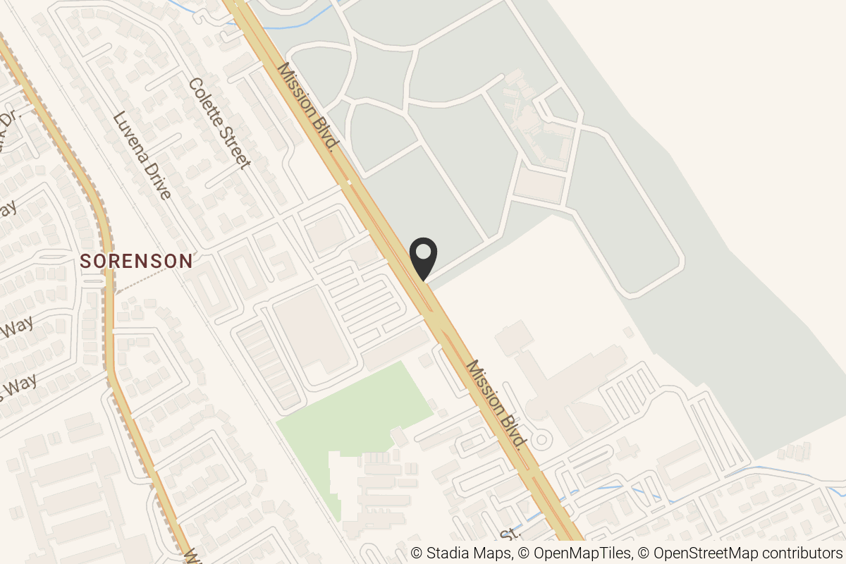 Map with location marker