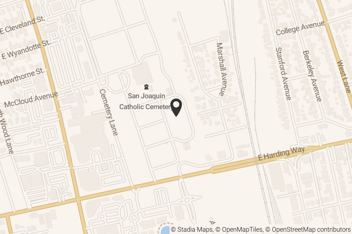 Map with location marker