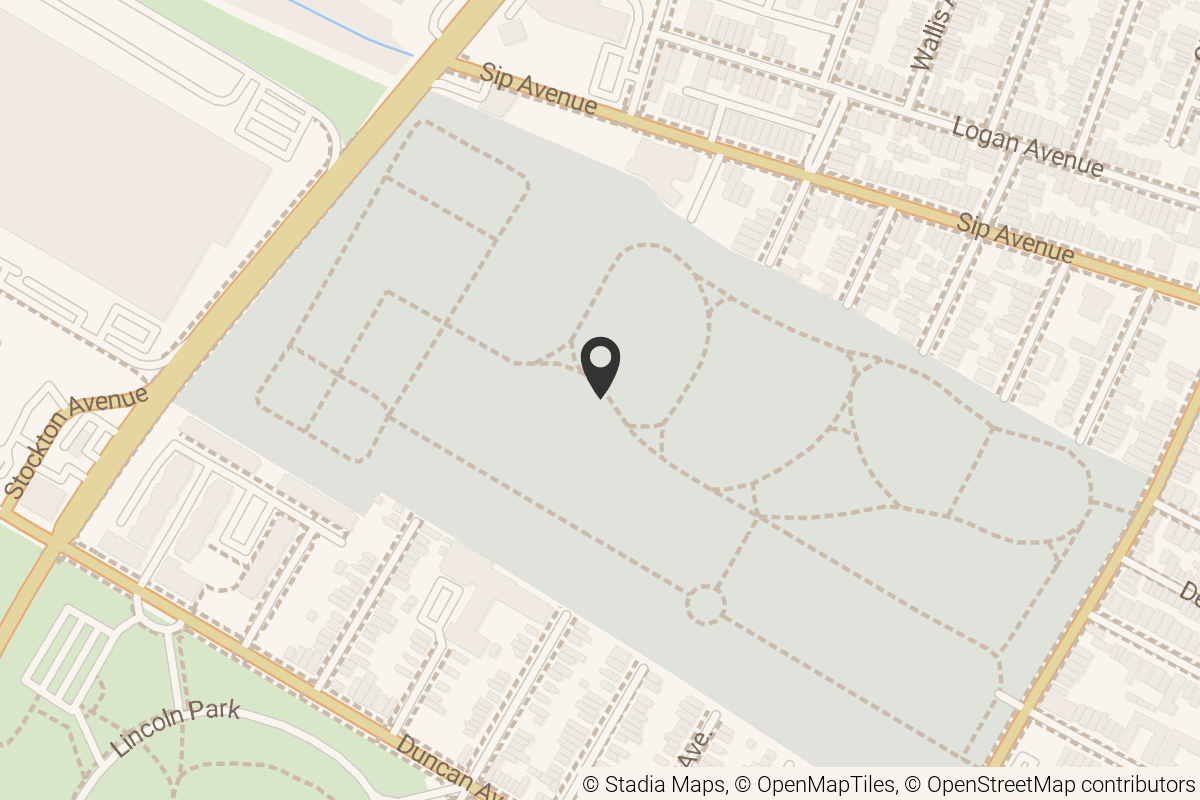 Map with location marker