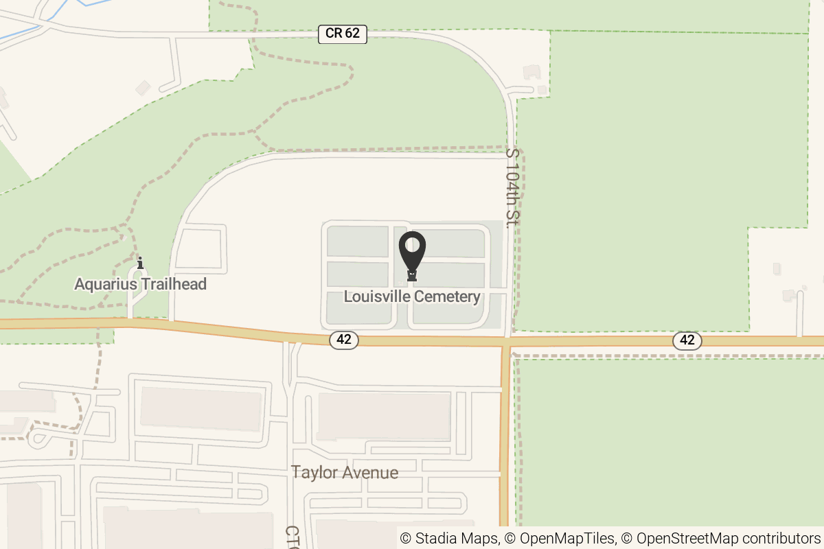 Map with location marker