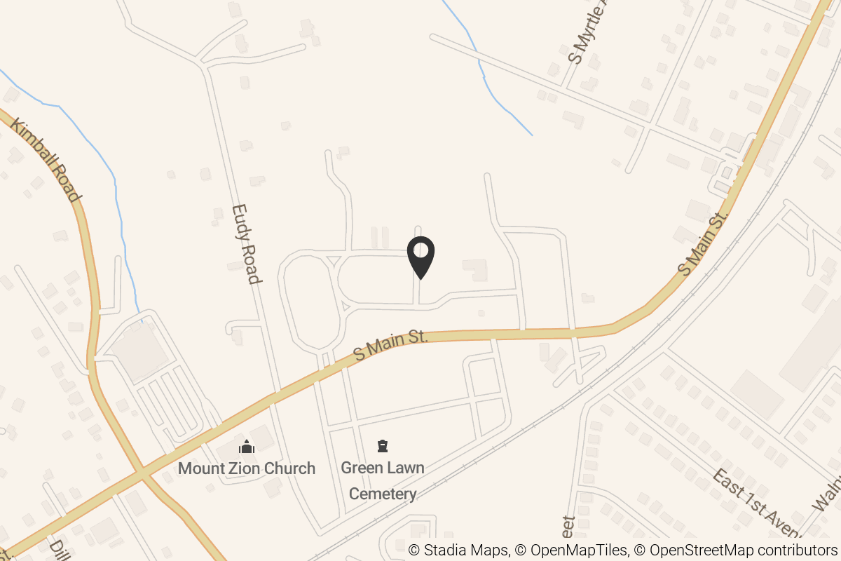 Map with location marker