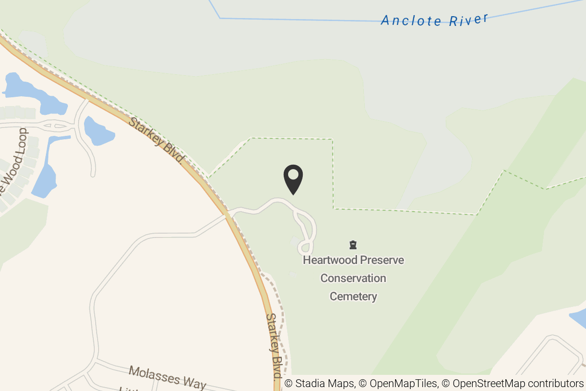 Map with location marker