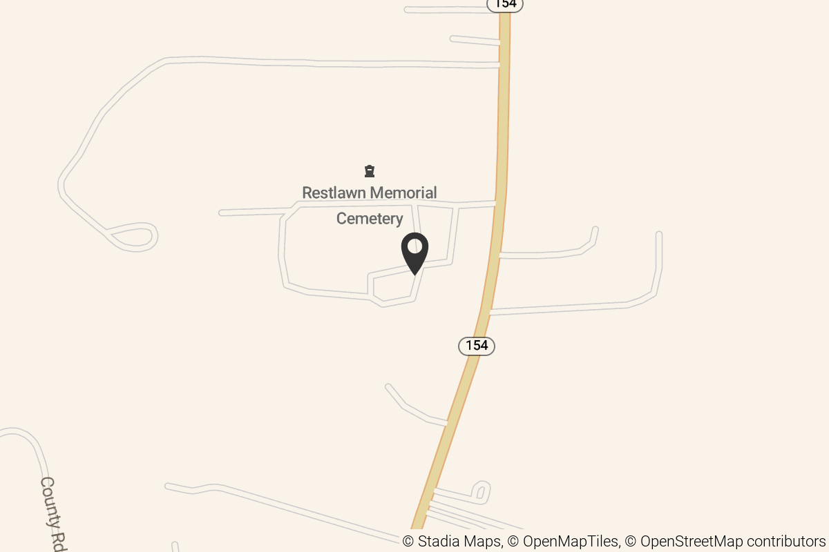 Map with location marker