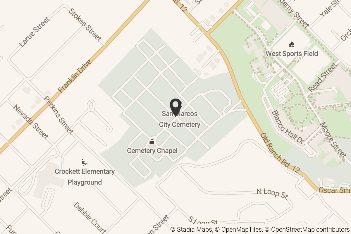 Map with location marker