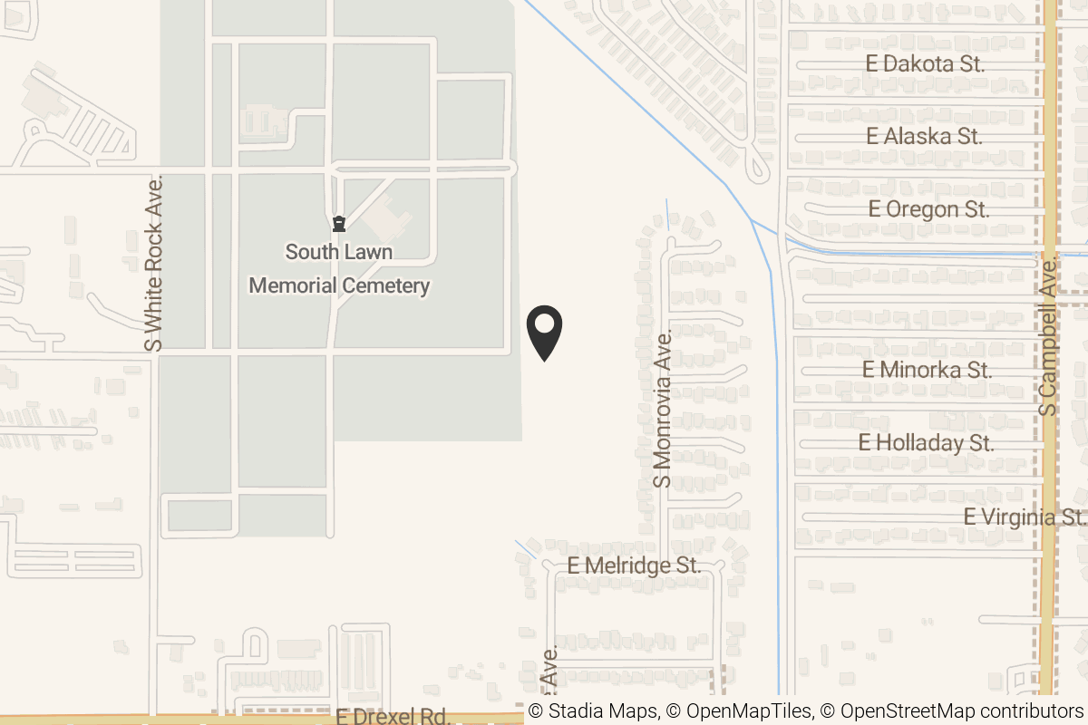 Map with location marker