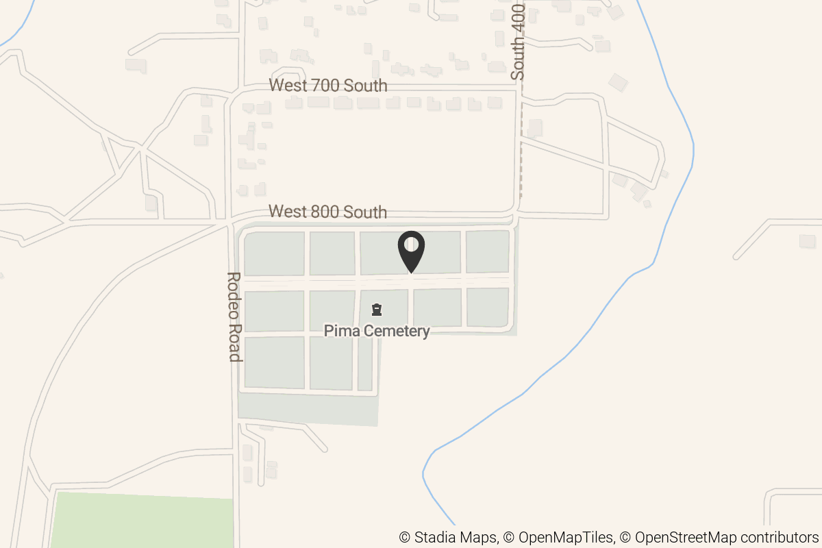 Map with location marker