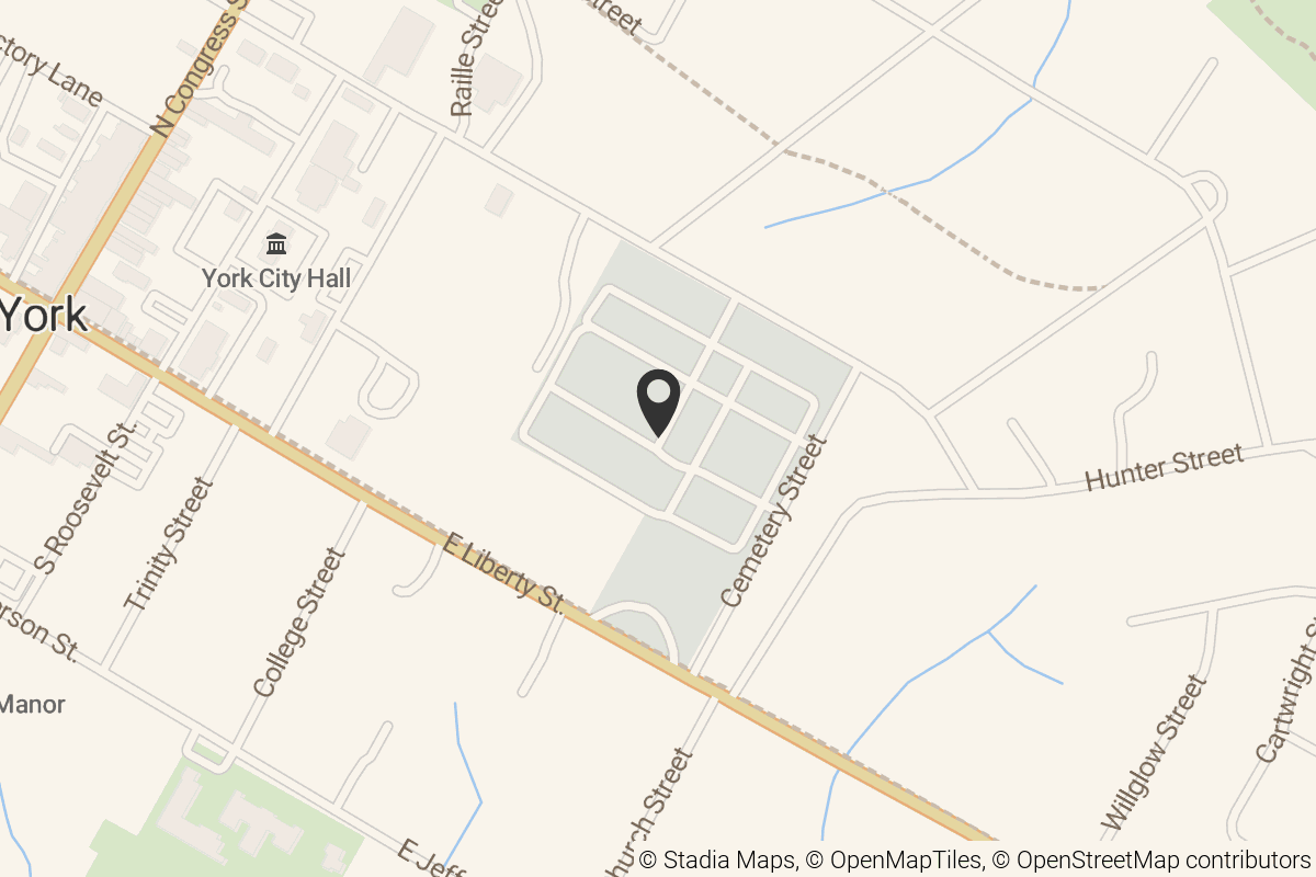 Map with location marker