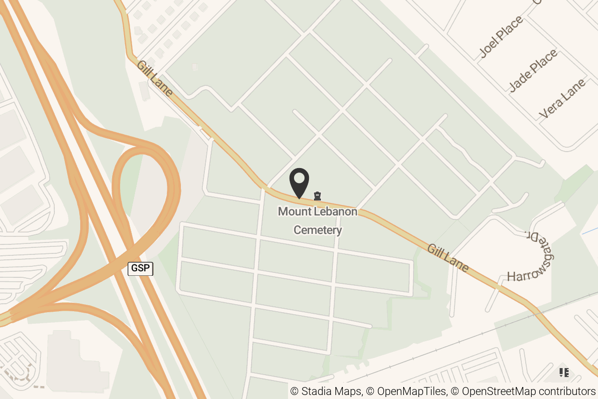 Map with location marker