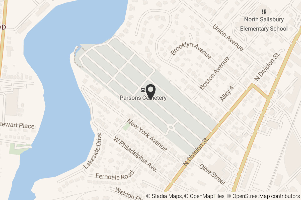 Map with location marker