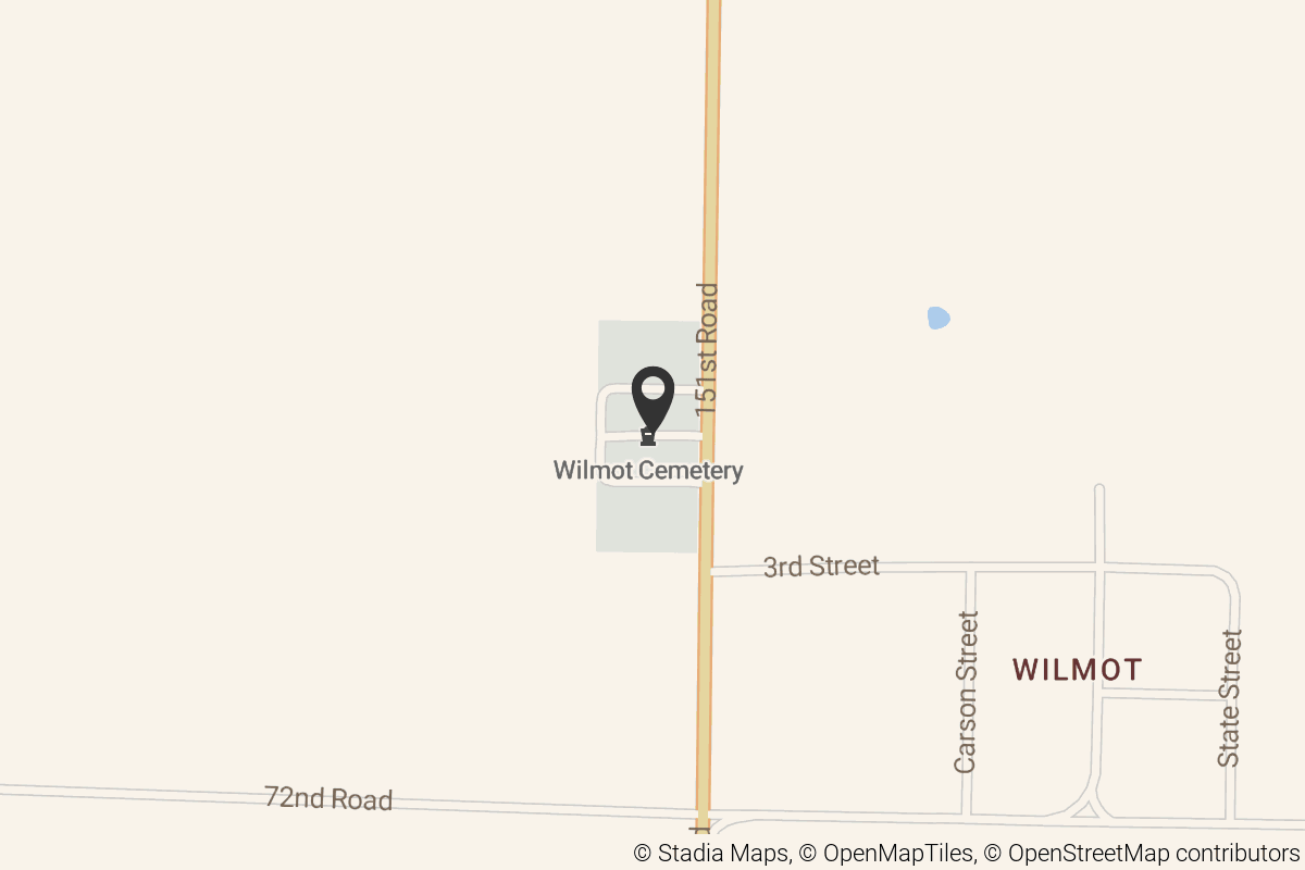 Map with location marker