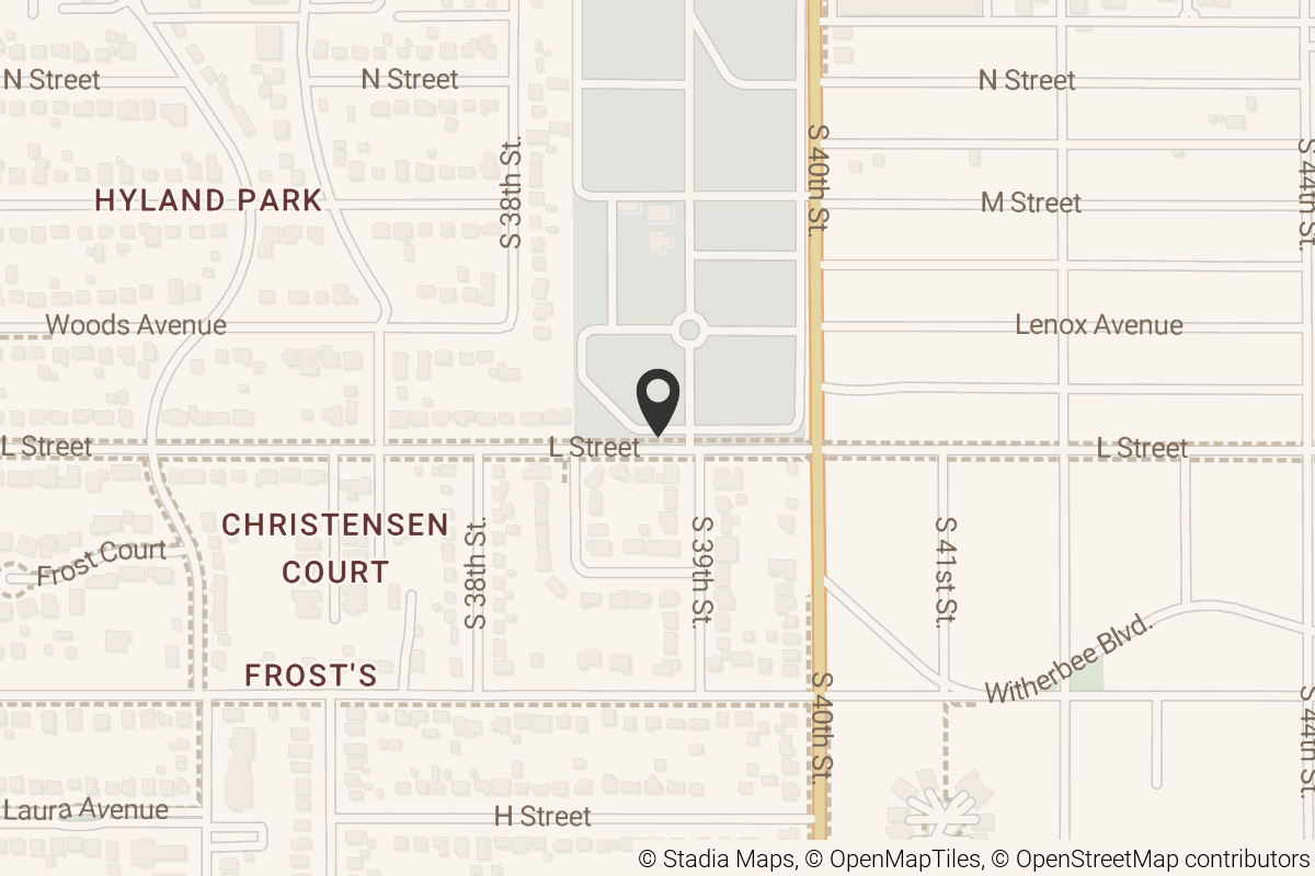 Map with location marker