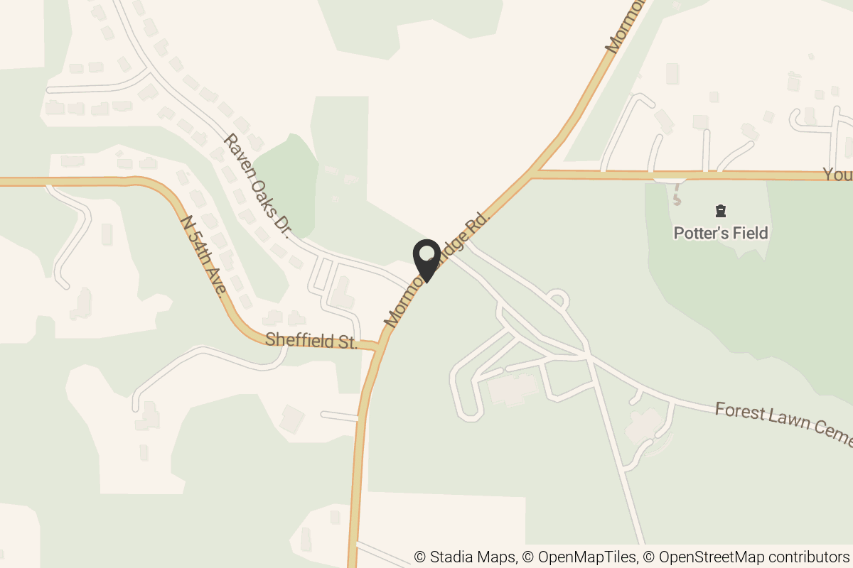 Map with location marker