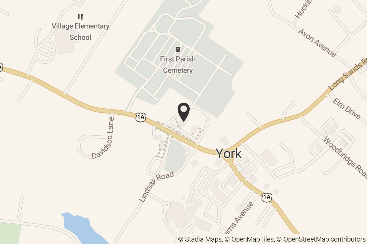 Map with location marker