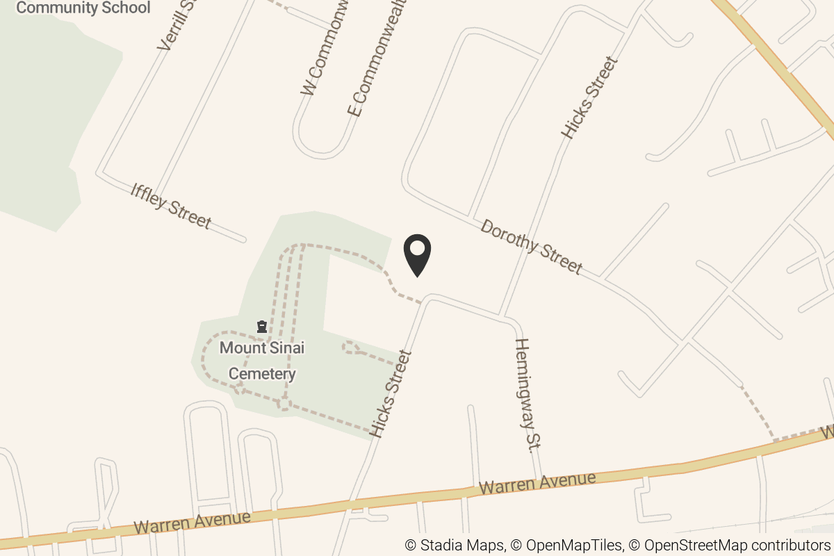 Map with location marker