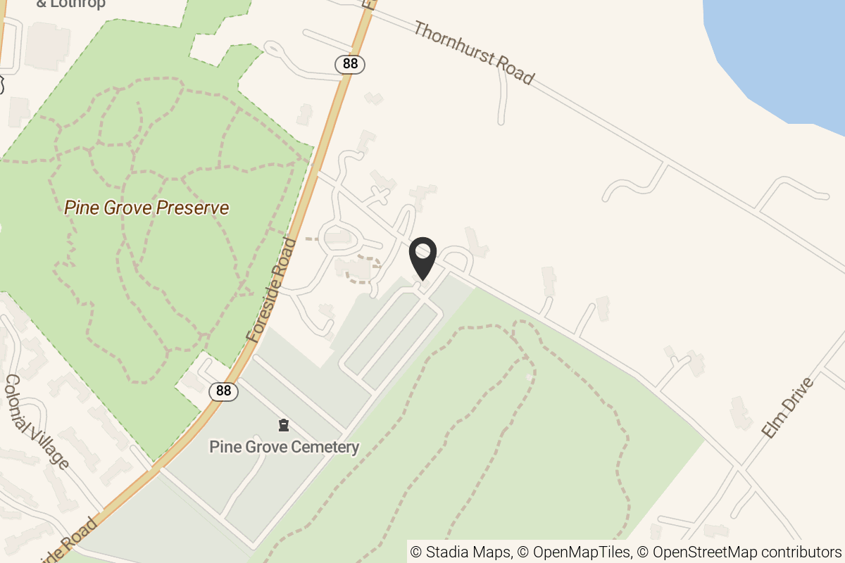 Map with location marker