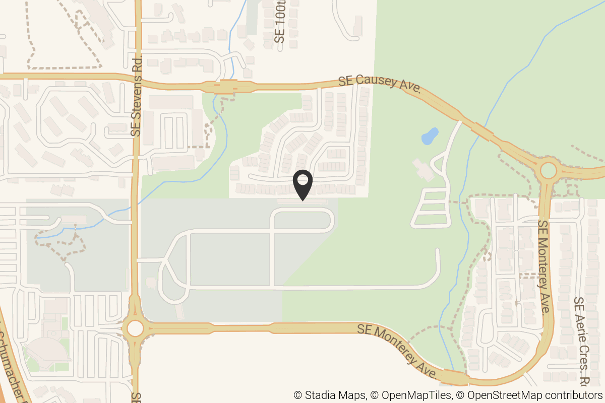 Map with location marker