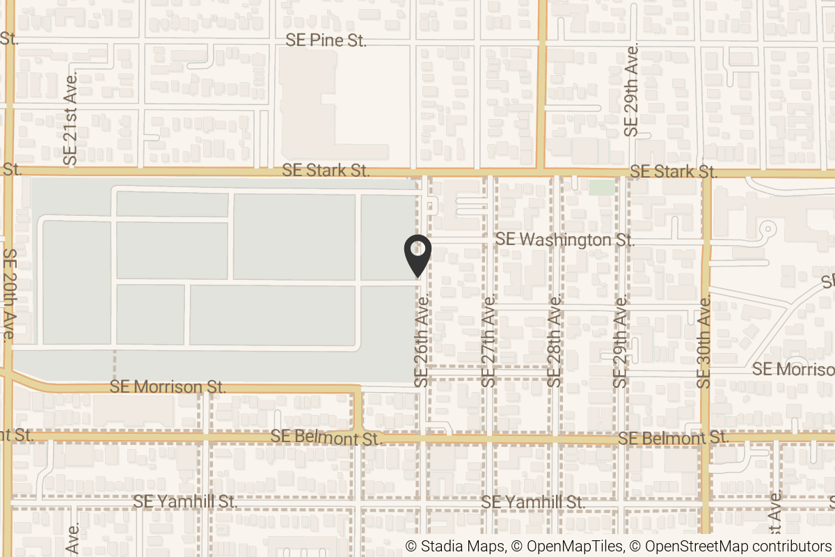 Map with location marker