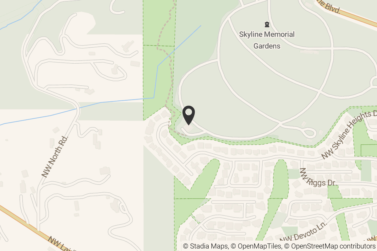 Map with location marker