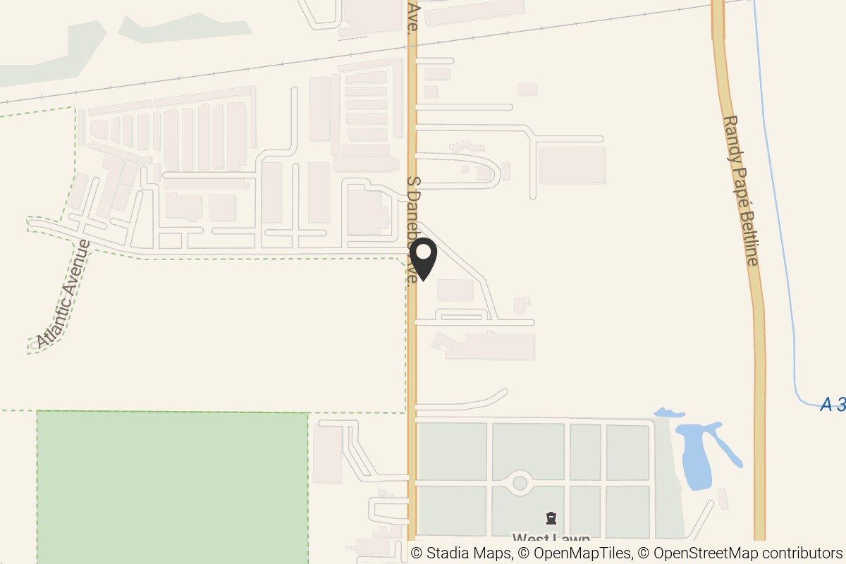 Map with location marker