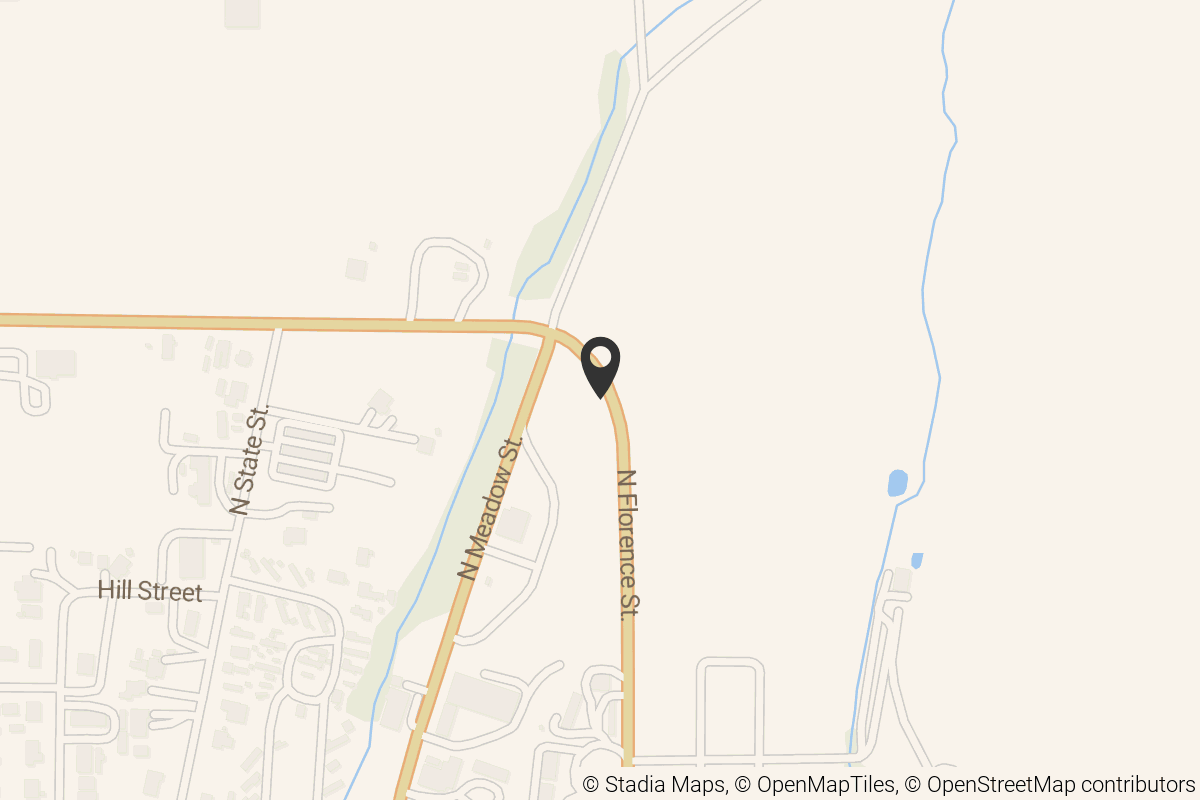 Map with location marker