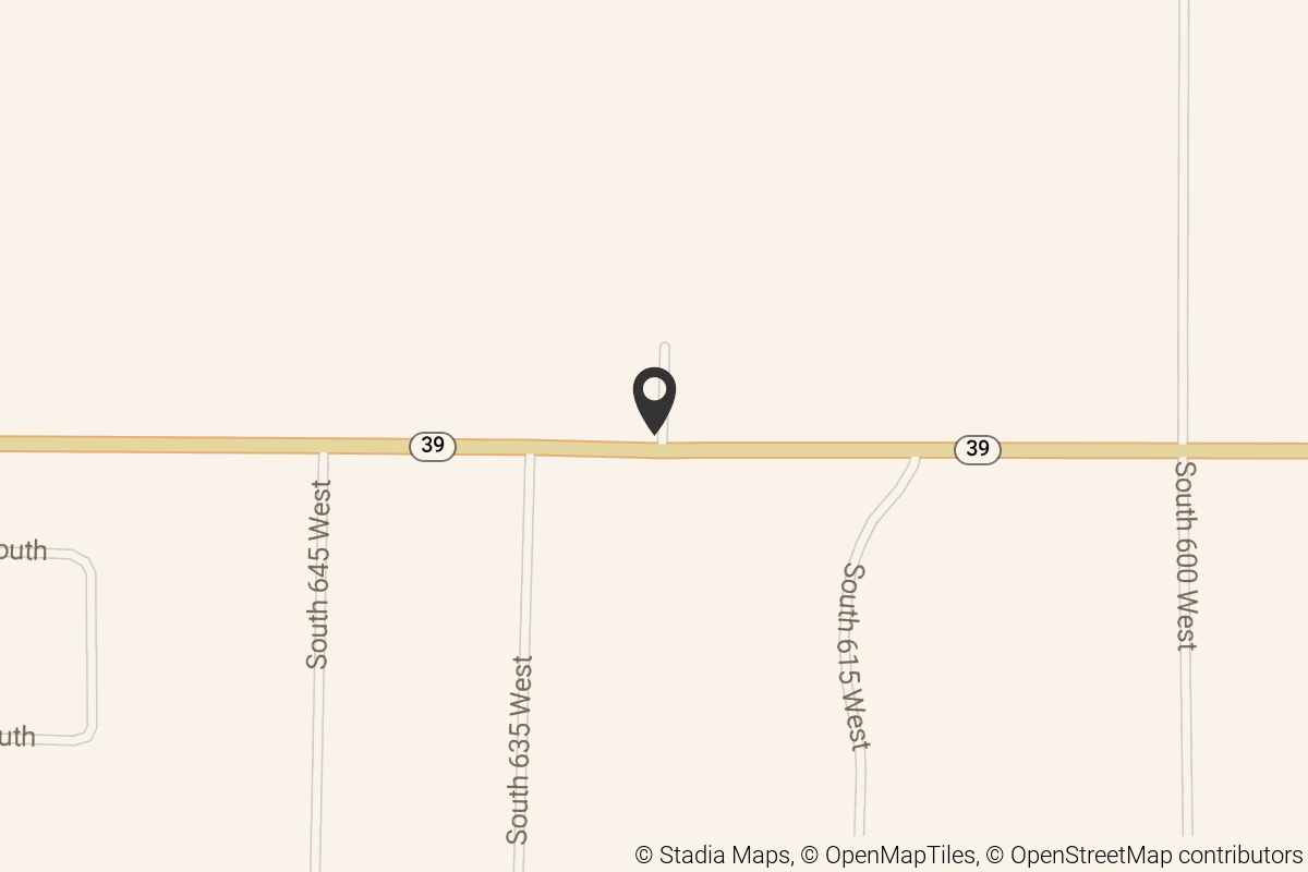 Map with location marker