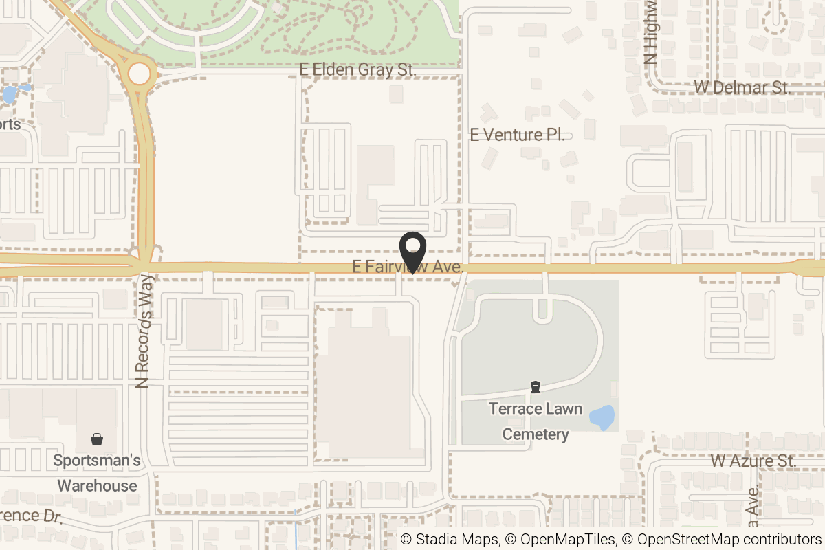 Map with location marker