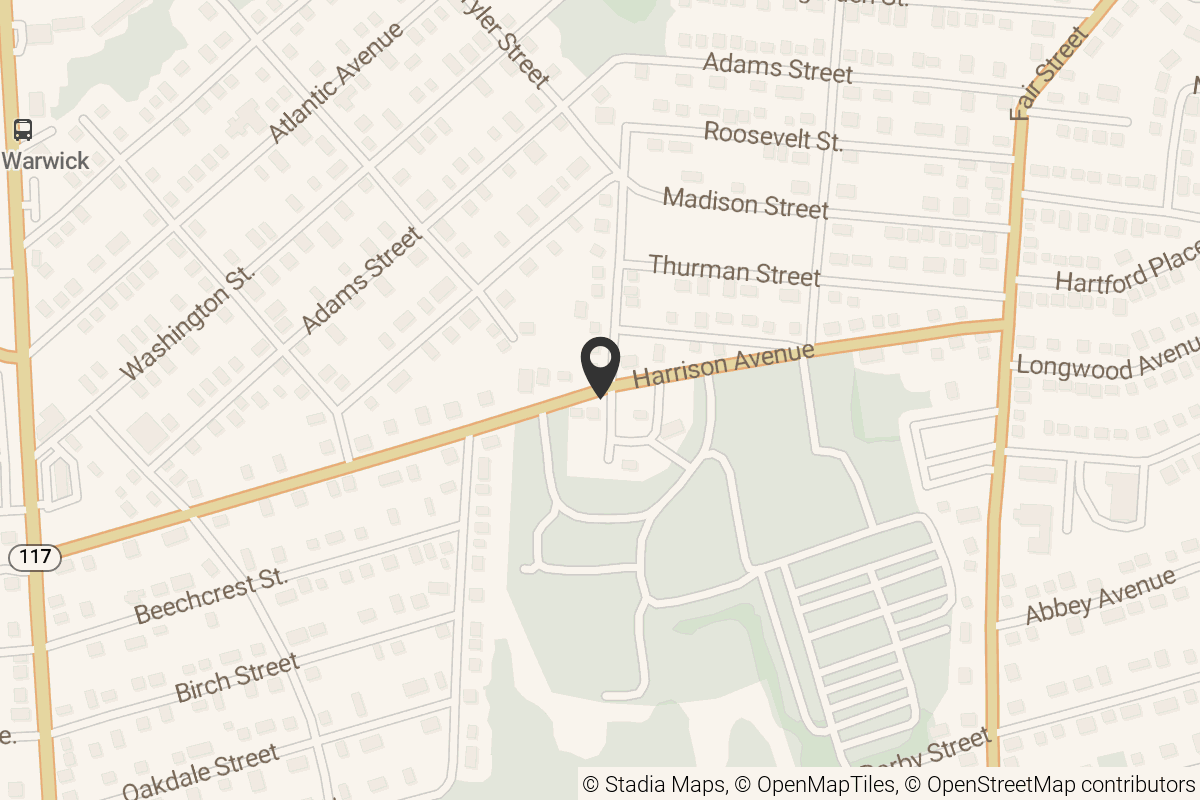 Map with location marker