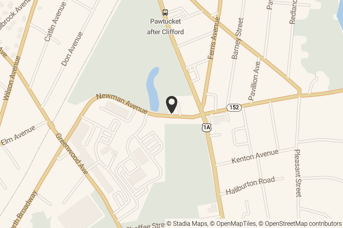 Map with location marker