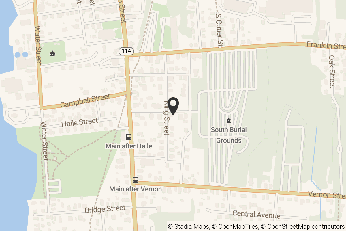 Map with location marker